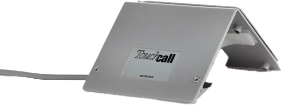 TouchCall Cord tent-style touch plate