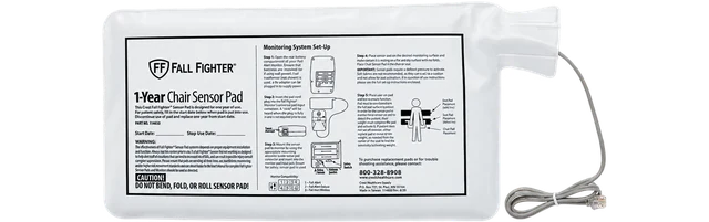Chair sensor pad with connection cable