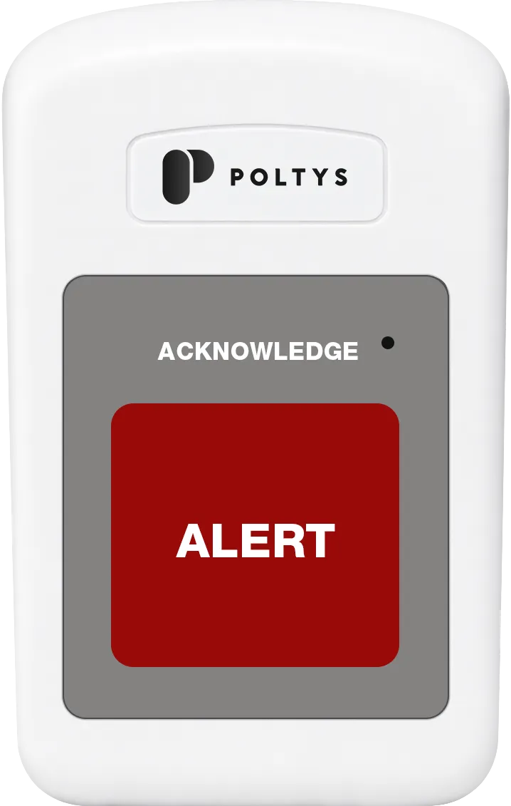 Wall Button Station with large alert button